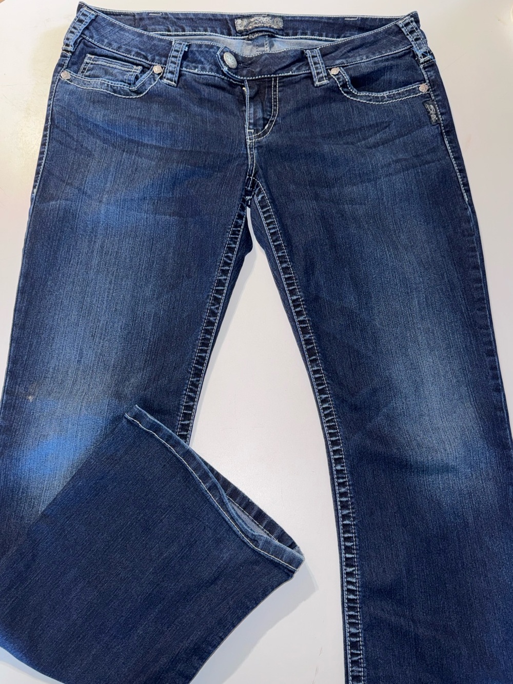 Y2K‎ Silver Jeans Women's Dark Indigo Bootcut Jeans